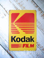 ป้ายเหล็ก แนว Vintage Kodak Film