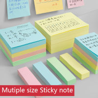 M&amp;G 6pcsset 100 sheets 76*76mm Size color Memo Pad Sticky Notes Bookmark Post Marker Memo Sticker Point it School Supplies