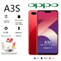 ใหม่เอี่ยมของแท้มือหนึ่ง Oppo A3s Ram 6gb+Ram 128gb สุดคุ้ม ใช้งานได้นาน กับแบตเตอรี่ 4230mah ที่มาพร้อม รับประกันหนึ่งปี