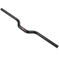 580mm/600mm Ultralight Carbon Fiber Riser Handlebar Mountain Bike Road Bicycle Riser Bar Handlebar 25.4mm Clamp