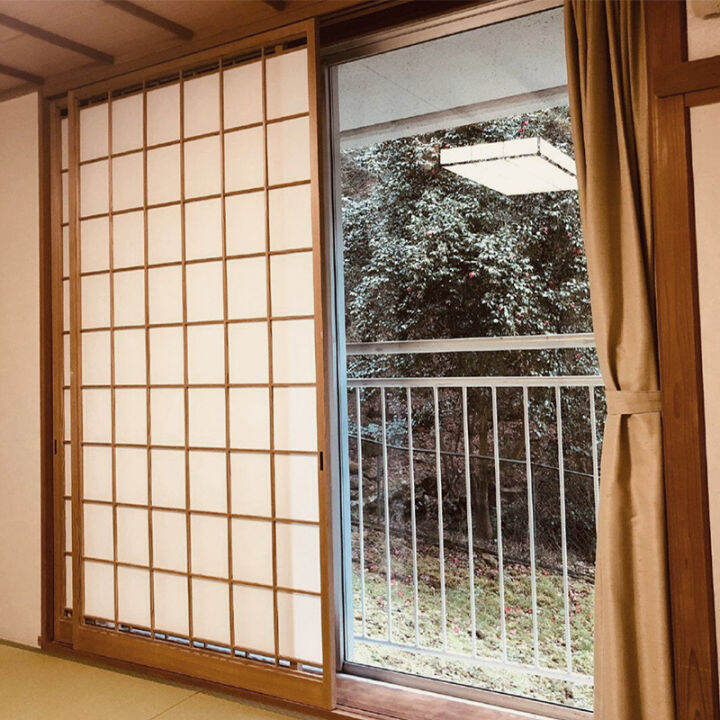 Japanese sliding door lattice door sliding door tatami custom partition ...