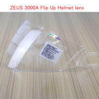 ZEUS เลนส์3000A 3500 2000A 3100หมวกกันน็อครถจักรยานยนต์เลนส์ Visor Full Fact Flit Up หมวกนิรภัย3000