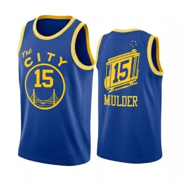Stephen Curry Golden State Warriors Navy Blue The Bay Jersey 2018-19 City  Jersey Full Sublimation