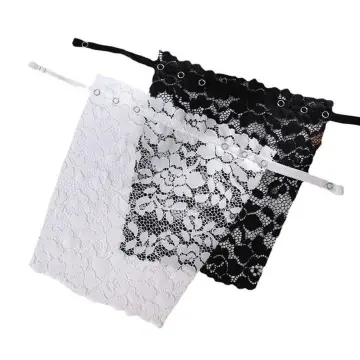 Cami Secret Lace Clip-on Mock Camisole Bra Overlay Modesty Panel