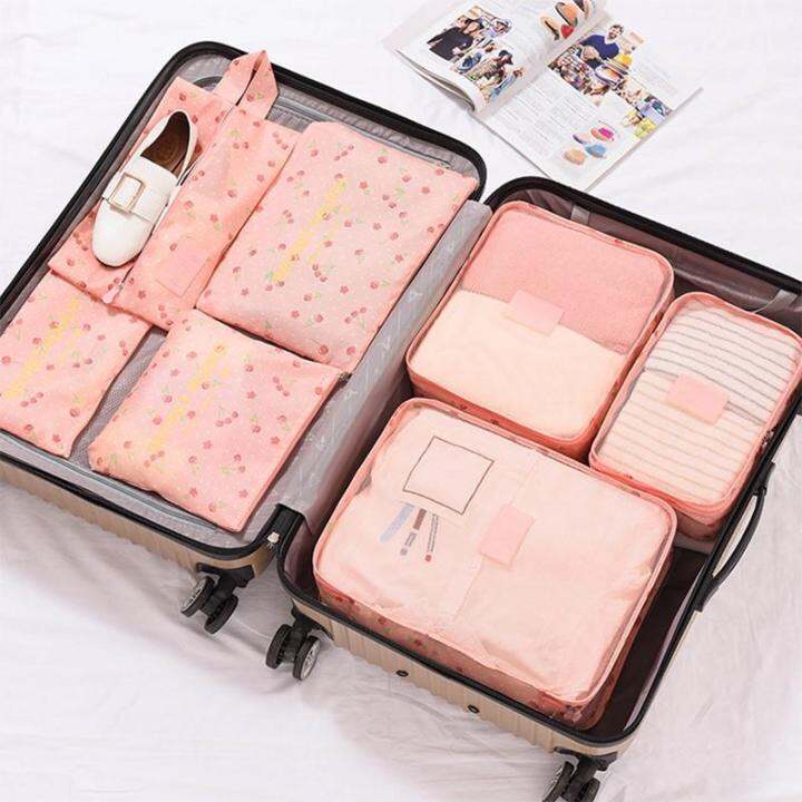 Storage bags Tik Tok travel storage bags luggage packing bags sorting