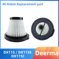 สำหรับ Xiaomi Deerma DX115 DX115S DX115C ตัวกรอง Hepa แบบพกพาเครื่องดูดฝุ่นแบบมือจับอุปกรณ์เสริมอะไหล่