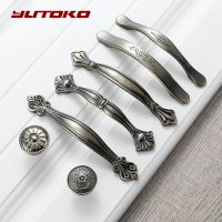 YUTOKO Retro Metal Antique Zine Alloy 128mm Kitchen Drawer Cabinet Door Handle Furniture Knobs Wardrobe Cupboard Pull Handles