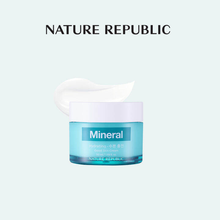 Nature Republic Good Skin Mineral Ampoule Cream 50ml for Oily Skin