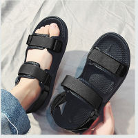 【CW】New Man Sandals Soft Bottom Men Summer Beach Shoes Solid Color Shoes Non-slip Open Toe Mens Sandals Beach Slippers NANLX29