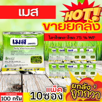 ? ?? สินค้ายกแพ็ค ?? เมส (ไตรไซคลาโซล) ขนาด 100กรัมx10ซอง ป้องกันโรคไหม้ในนาข้าว