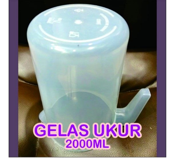 Gelas Ukur 2 Liter Gelas Takar Plastik Measuring Cup Alat Ukur Nutrisi Hidroponik Lazada 8439