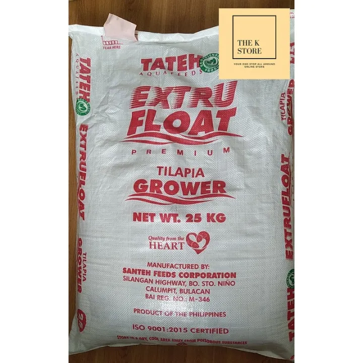 Tateh feeds Extru Float Premium Tilapia Grower | Lazada PH