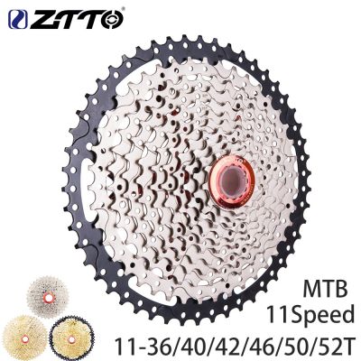 ZTTO MTB จักรยาน11ความเร็วเทปคาสเซ็ต11-36/40/42/46/50/52ครั้ง11โวลต์จักรยานเสือภูเขาเฟือง K7โซ่จักรยาน Freewheel ขี่จักรยานอุปกรณ์เสริม