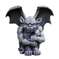 Winged Gargoyle รูปปั้น Guardian Evil Demon ประติมากรรมฮาโลวีนเรซิ่น Ornament