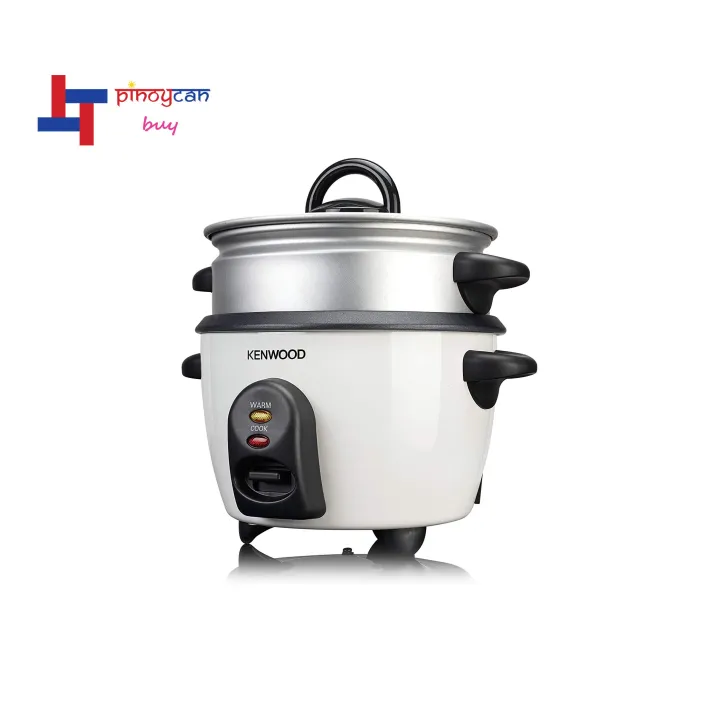 Kenwood 2 in 1 Rice Cooker with Steamer RCM29 0.6L White Lazada PH