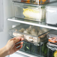 Kitchen Refrigerator Storage Box Drawer Frozen Food Fresh Storage Container for Freezer Fridge Kitchen Supplies Organizer