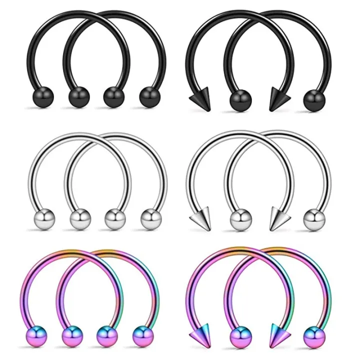 stainless-steel-horseshoe-septum-piercing-lot-16g-horseshoe-nose-piercing-ring-bulk-fake-nose-ring-horseshoe-earring-cartilage