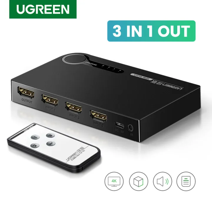 Geology stay up radical UGREEN HDMI Switch 4K 3 Ports HDMI Switcher Hub Splitter with IR Remote  Control for PC Laptop Xbox 360/One PS4/PS3 Nintendo Switch Blu-ray player  Apple TV Roku/Fire Stick | Lazada