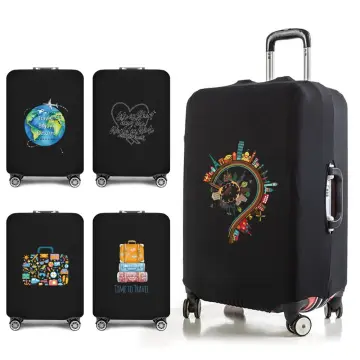 Travel Suitcase Luggage Protective Cover for 18-32Inch Traveling Essentials  Accessories Elastic Duffle Trolley Dust Protect Case _ - AliExpress Mobile