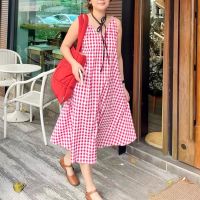 HERDAILY STUDIO sunny dress - tomato