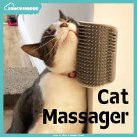 Scratcher Self On Wall Corner Toy Brush Cat Hair Accessories Cleaning Grooming Corner Cat Comb Massage Comb Scratch Corner