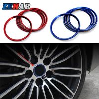 4X Car Wheel Hub Decorative Circle Stickers For BMW X1 X2 X3 X4 X5 X6 E70 E83 F25 F26 G01 G02 F39 F15 F16 E71 G05 F48 F49 G06 M