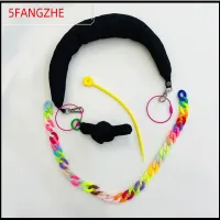 5FANGZHE ปรับได้ปรับได้ สายคล้องกระเป๋าสะพายไหล่ มีสี กระเป๋าเข็มขัดคาดเอว ใช้งานได้จริง จี้ห้อยกระเป๋า สำหรับผู้หญิง