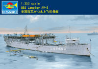 ทรัมเป็ตเตอร์05632 1/350 USS Langley ชุดอาคารชุดประกอบโมเดล AV-3