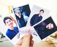 พร้อมส่ง!  โพลารอยด์พร้อมลายเซ็นต์ Song Joongki (ซง จุงกิ) จาก Vincenzo  4 ใบ *มีเก็บเงินปลายทาง*