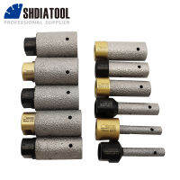 【2023】SHDIATOOL 2Pcs เพชรสูญญากาศ zed Finger Bits 3035มม. เครื่องตัดกระเบื้องหินอ่อนขยาย Bevel Holes Porcelain