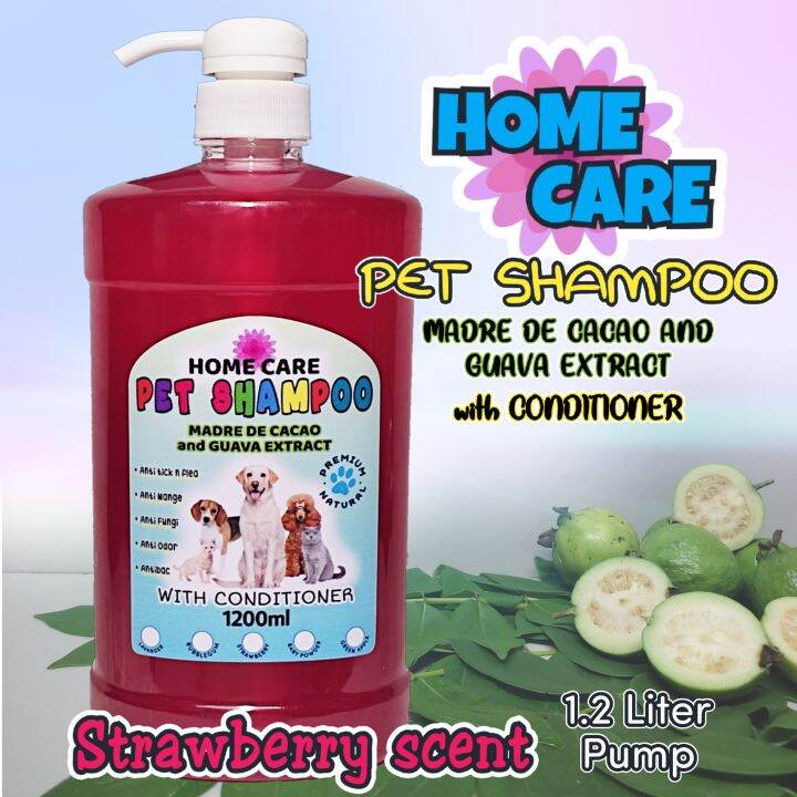 PET SHAMPOO Strawberry scent 1.2 Liter Pump Lazada PH