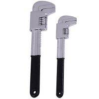 Multi-Function Right Angle Adjustable Pipe Spanner Plumbing Monkey Magic Wrench Large Opening Hand Tools