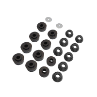 Body Cab Mount Bushing Kit Replacement Accessories for F250 F350 2WD/4WD 1999-2016 Super Duty KF04050BK