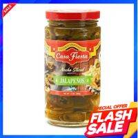 Casa Fiesta Nacho Sliced Jalapeno 340g คาซ่า ฟีเอสต้า พริกฮาลาเปโนส์