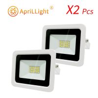 2/4pcs LED Floodlight 10W 20W 30W 50W 100W AC220V Reflector Flood Light IP68 Waterproof Outdoor Lighting Garden Square Spotlight