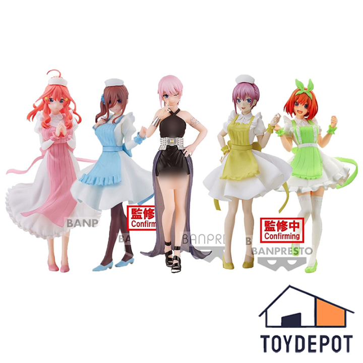 Banpresto The Quintessential Quintuplets Kyunties Action Figures Lazada