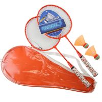 Outdoor Sport Exercise For Children Badminton Set Rackets Beach With Balls Workout Portable Iron Alloy Educational Playground