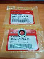 ลูกยางรองน็อตฝาครอบวาล์ว เวฟ 110-i /ดรีม 110 -i  แท้เบิกศูนย์ Honda รหัส 90543-MV9-670 ราคาต่อ 1 ชิ้น