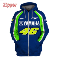 In Stock! Yamaha Factory Motogp Racing VR46 M1 Men Hoodies Zipper Spring Autumn Sweatshirt Fashion Coats For Kids {plenty}