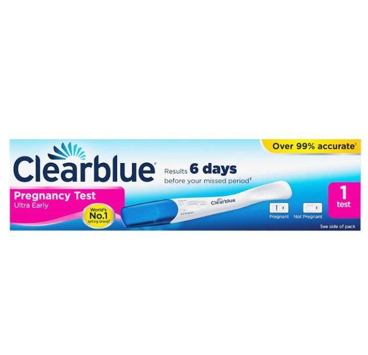 Clearblue Ultra Early Pregnancy Test (1 Test) Lazada