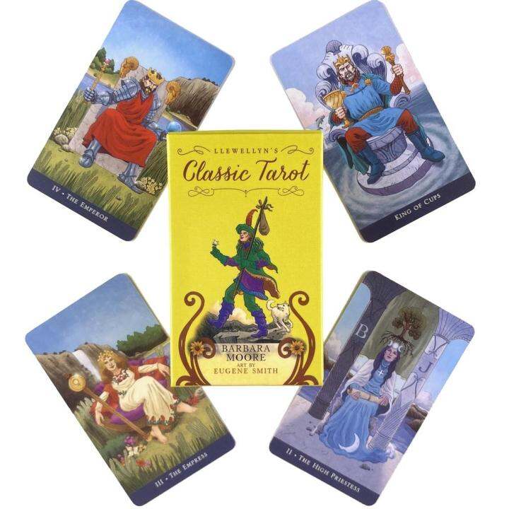 Classic Tarot Barbara Moore Tarot Deck Fortune-telling Oracle Cards ...