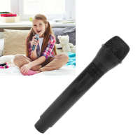 Portable Prop Microphone Highly Simulated Fake Microphone for Stage Performance Photography Props