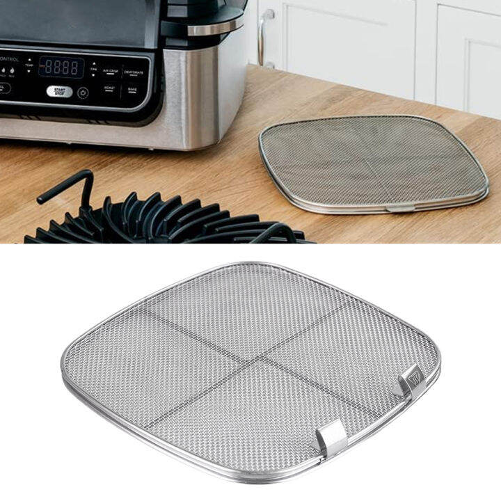 Splatter Shield Reusable Fine Mesh Stainless Steel Fit For Ninja Foodi