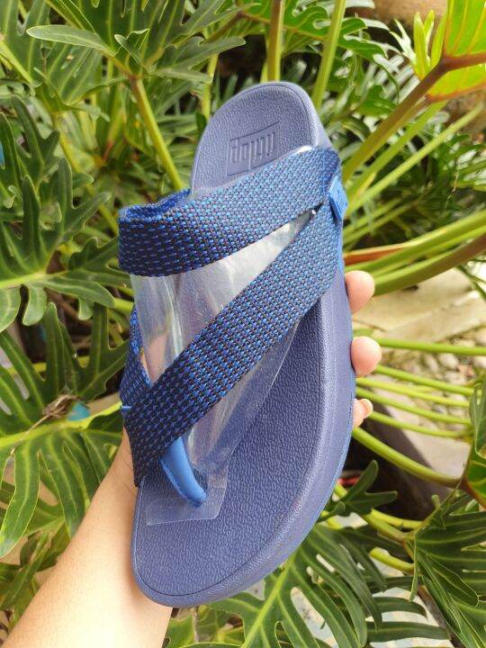 รองเท้าเเตะ-fitflop-sling-รุ่นลายจุด-สีดำ-สีน้ำเงิน-สีแดง-ไซร้-36-40-พร้อมส่งทุกคู่