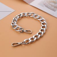 40cm Metal Thick Chain Replacement Bag Shoulder Strap DIY Handbag Handles Bag Parts Accessories