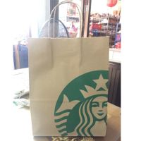 ถุงกระดาษ starbucks สภาพดี ถุงกระดาษสตาร์บัคส์ ถุงสตาร์บัคส์