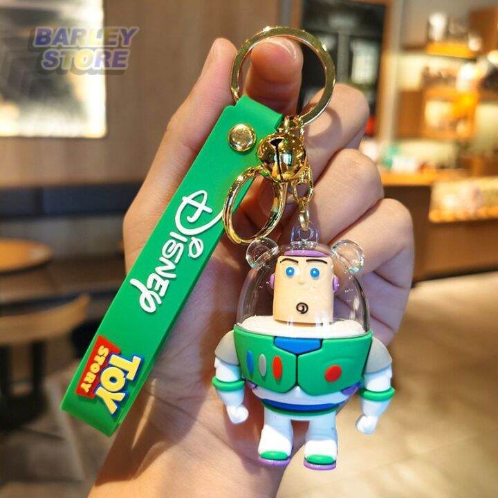 barley-ใหม่-พวงกุญแจ-จี้ตุ๊กตา-buzz-lightyear-strawberry-bear-มอนสเตอร์ขนฟู-สามตา