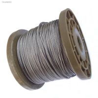 ◙ 5 Meter Steel Flexible Wire Rope soft Cable Transparent Stainless Steel Clothesline Diameter 1mm 1.5mm 2mm 3mm 7x7