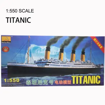 Trumpeter 81301 1/550 Titanic With Light Version Assembly Model