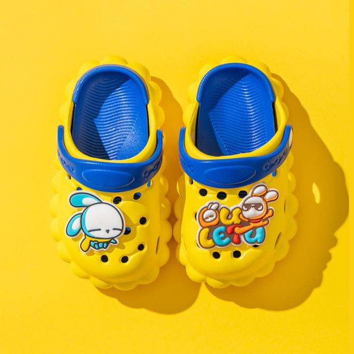 yotjar-เด็กหญิงเด็กชายรองเท้าไม้สำหรับเดินในสวนรองเท้าแตะยี่ห้อ-clogs-น่ารักสำหรับเด็กห้องนั่งเล่นห้องนอน